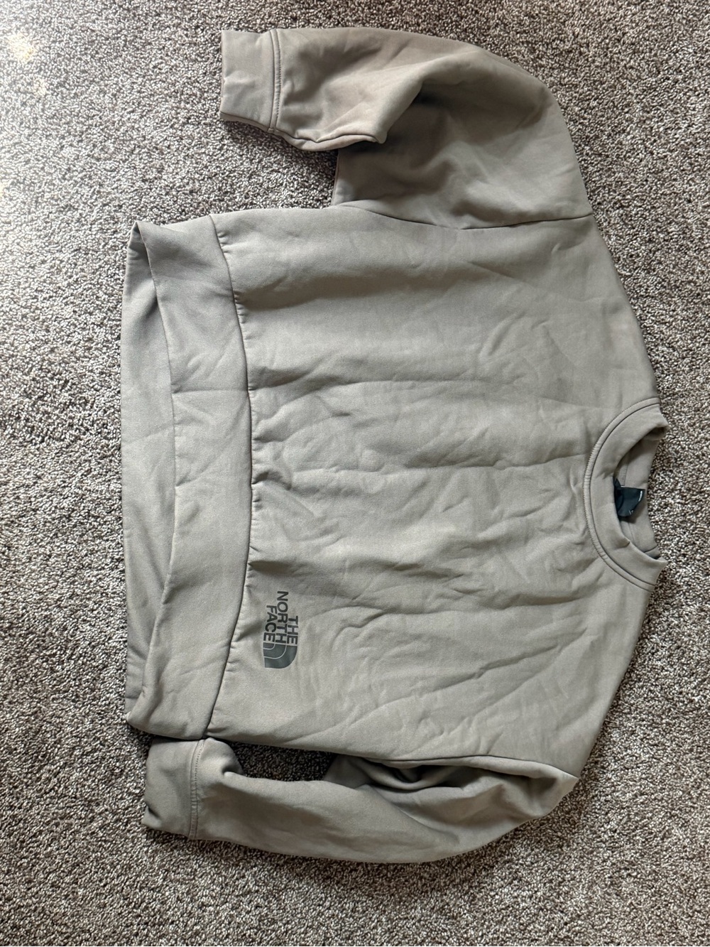 The North Face Women’s Crewneck cropped Sweatshirt - brown